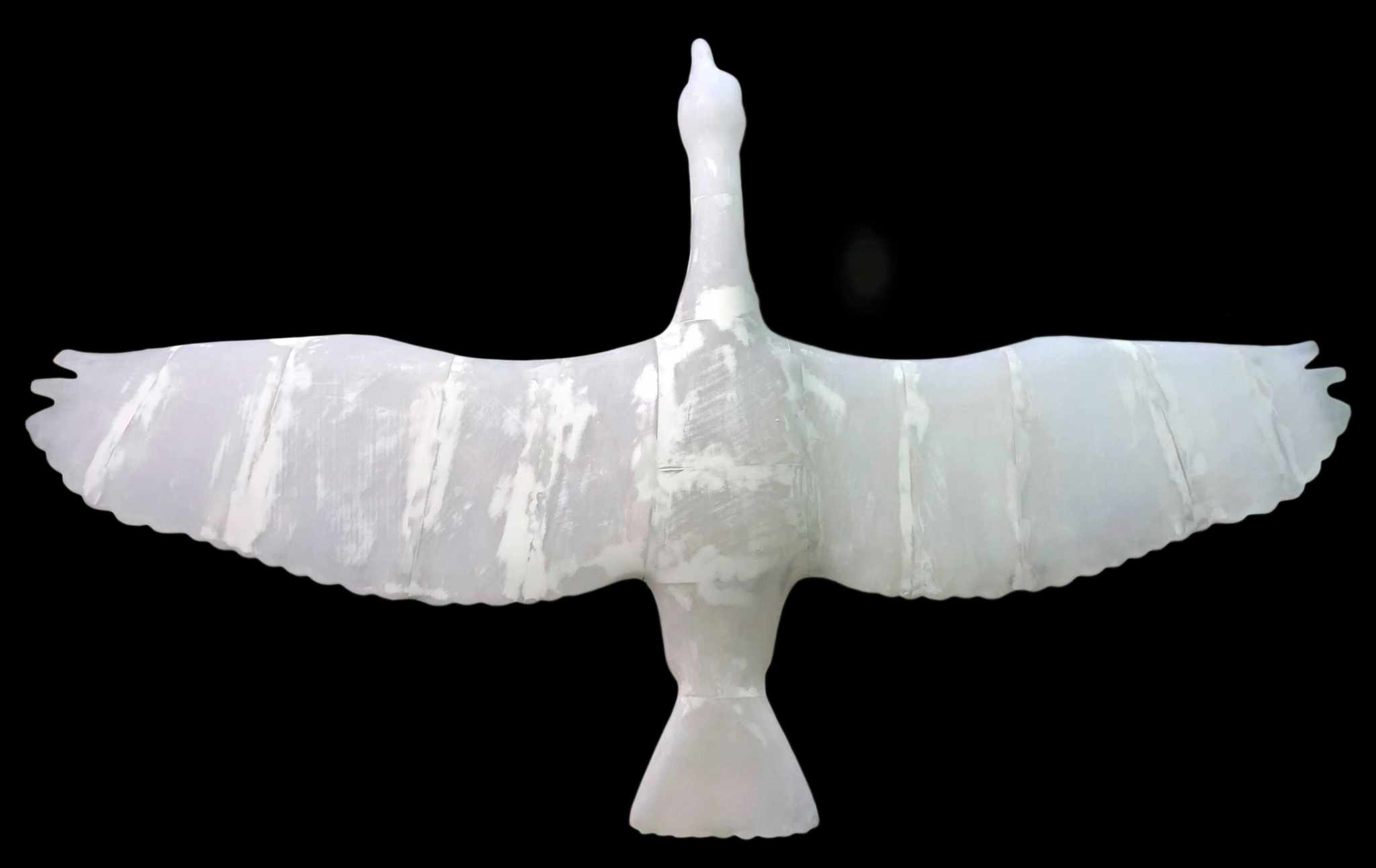 Gänseschwarm • Flock of geese • Anserinae - Spannweite 120 cm 