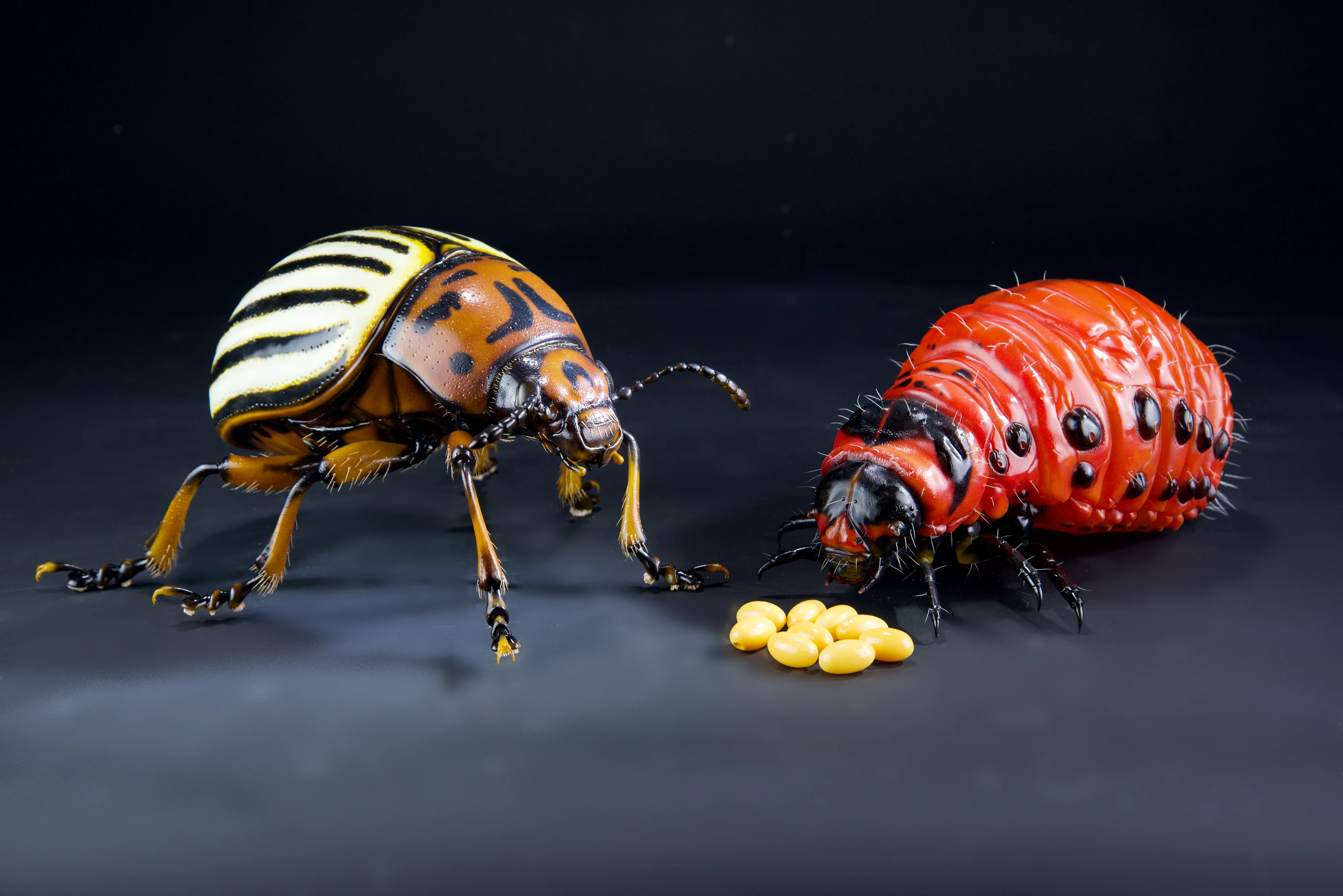 Keulhornbiene Ceratina chalybea,  small carpenter bee, ca. 50 cm 
